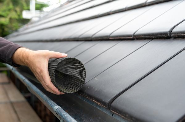 Gutter Mesh Installation in Goshen
